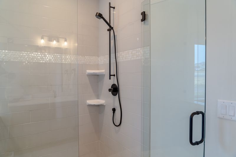 Completed Modern Shower